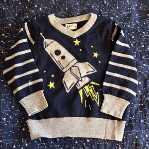 New Hatley Boys Sweater with Spaceship